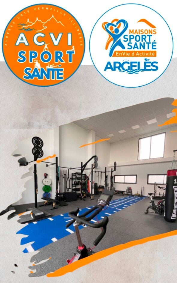 Salle de préparation physique- maison sport santé argeles sur mer